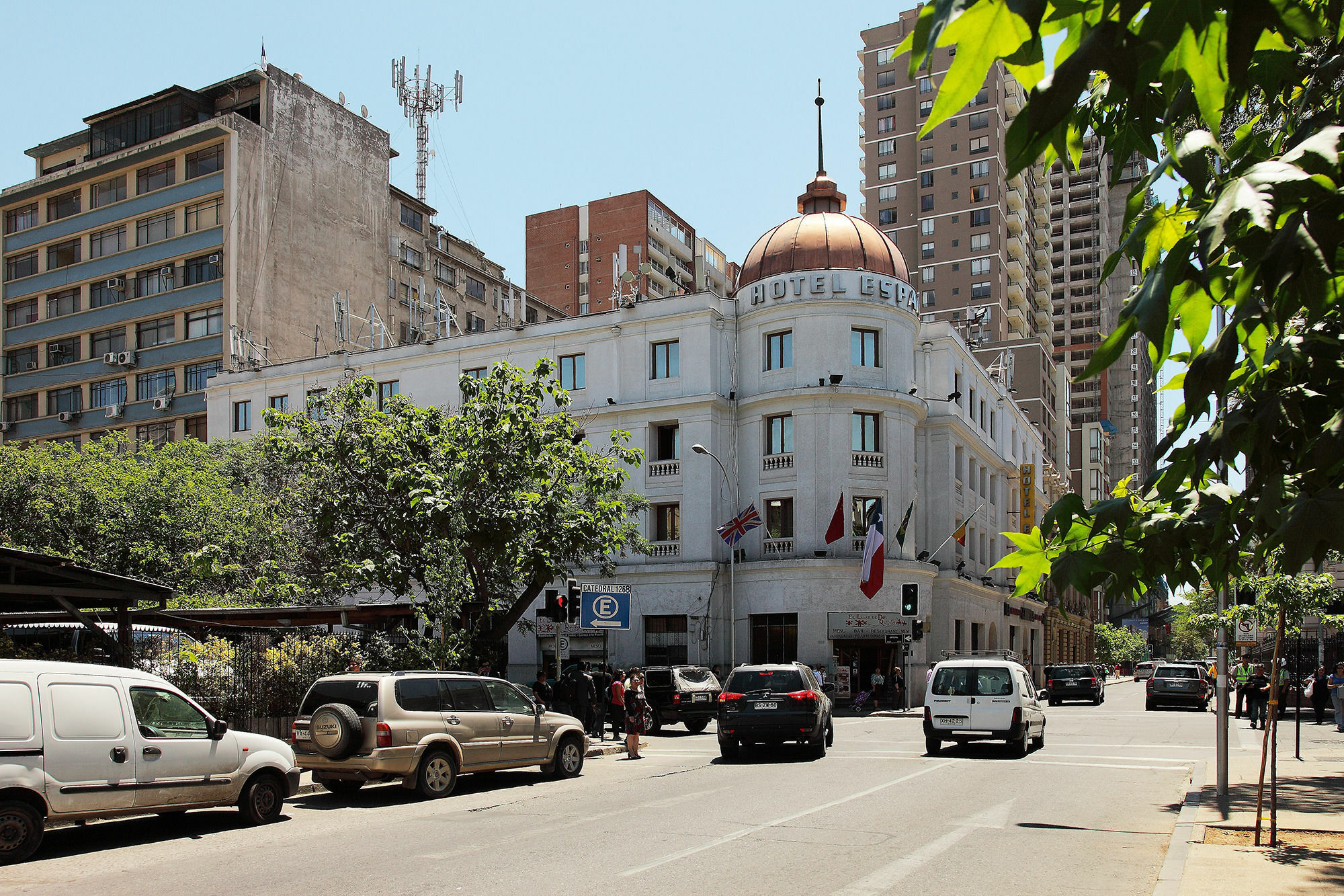 Hotel Espana サンティアゴ エクステリア 写真